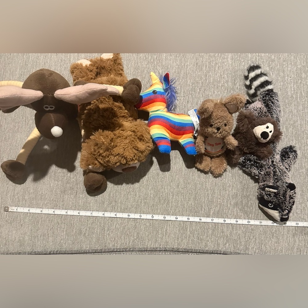 Plush Animal Toy Bundle for Pets - Picture 3 of 9